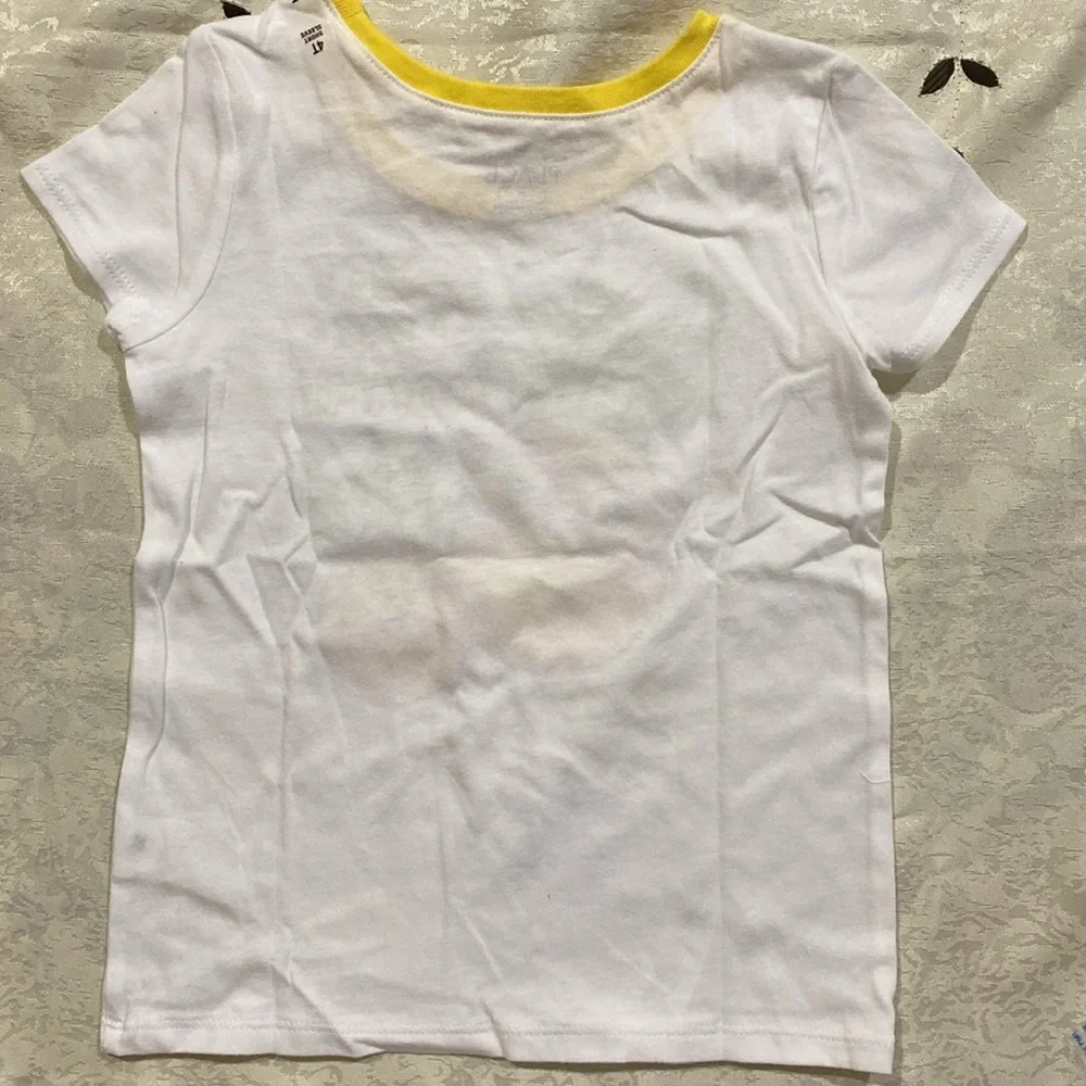 SWEET LIKE MOMMY- THE CHILDREN’S PLACE SHORT SLEEVE PINEAPPLE GIRLS TEE